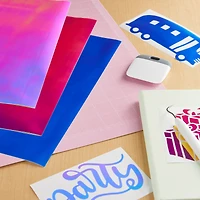 9 Packs: 3 ct. (27 total) Cricut® Holographic Vinyl Sampler