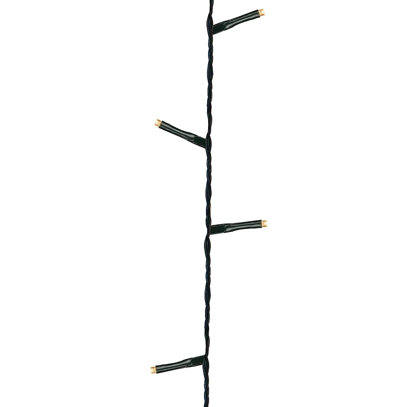 171ct. Warm White LED 8-Function Twinkle Christmas String Lights