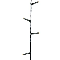 171ct. Warm White LED 8-Function Twinkle Christmas String Lights