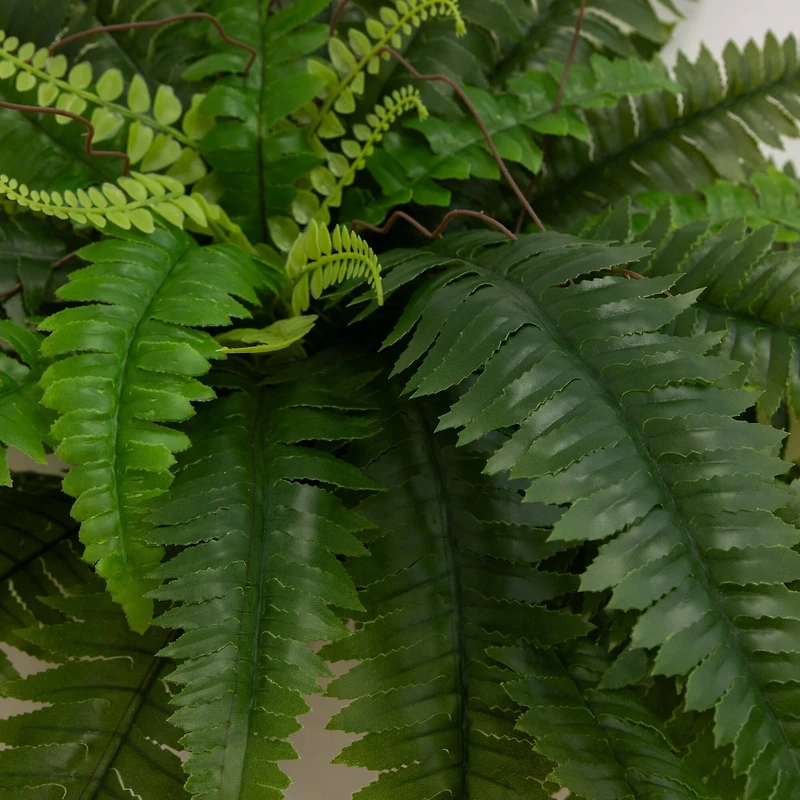40" UV-Resistant Artificial Boston Ferns, 2ct.