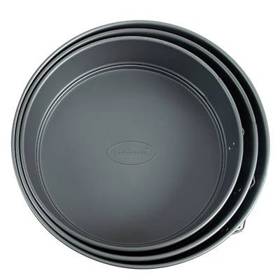 Kitchen Details 3-Piece Round Spring Form Pan Set