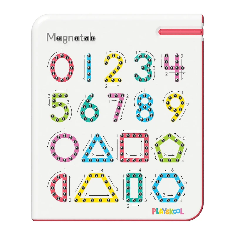 Playskool 0 to 9 Numbers & Shapes Magnatab®
