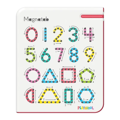 Playskool 0 to 9 Numbers & Shapes Magnatab®