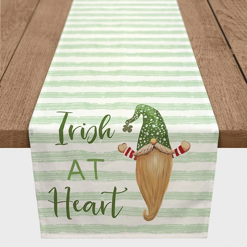 Irish At Heart Poly Twill Table Runner
