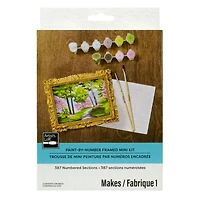 Forest Path Paint-by-Number Framed Mini Kit by Artist's Loft®