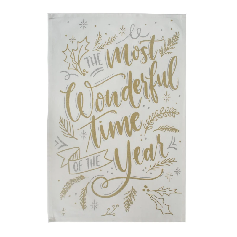 DII® Assorted Winter Sparkle Dishtowel Set