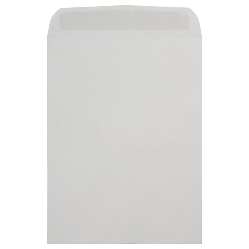 JAM Paper 9" x 12" Light Gray Kraft Peel & Seal Closure Envelopes, 25ct.