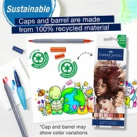 Faber-Castell® Goldfaber Aqua Portrait Dual-Tip Marker Set