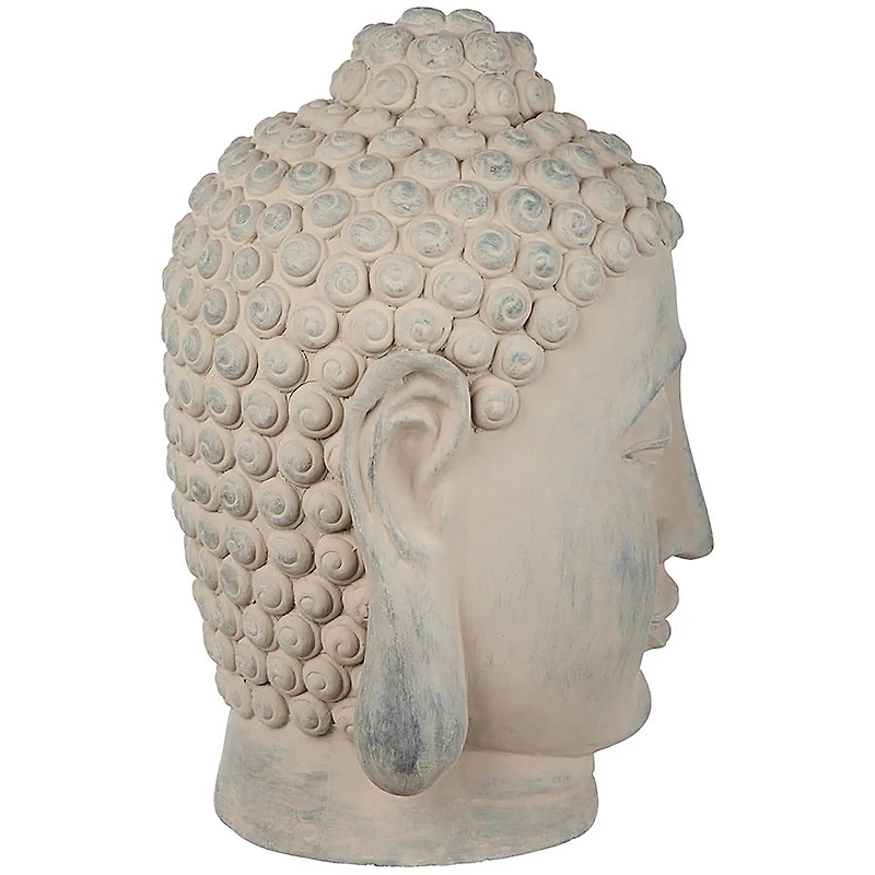 Design Toscano 21" Spiritual Meditation Buddha Head Statue
