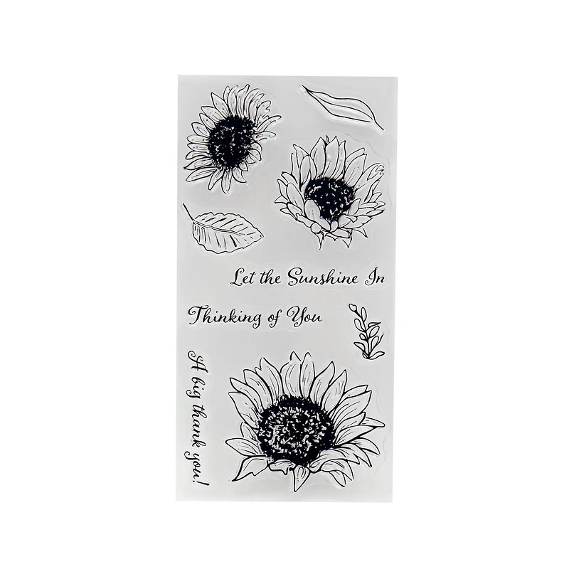 Sunflowers Clear Stamps by Recollections™