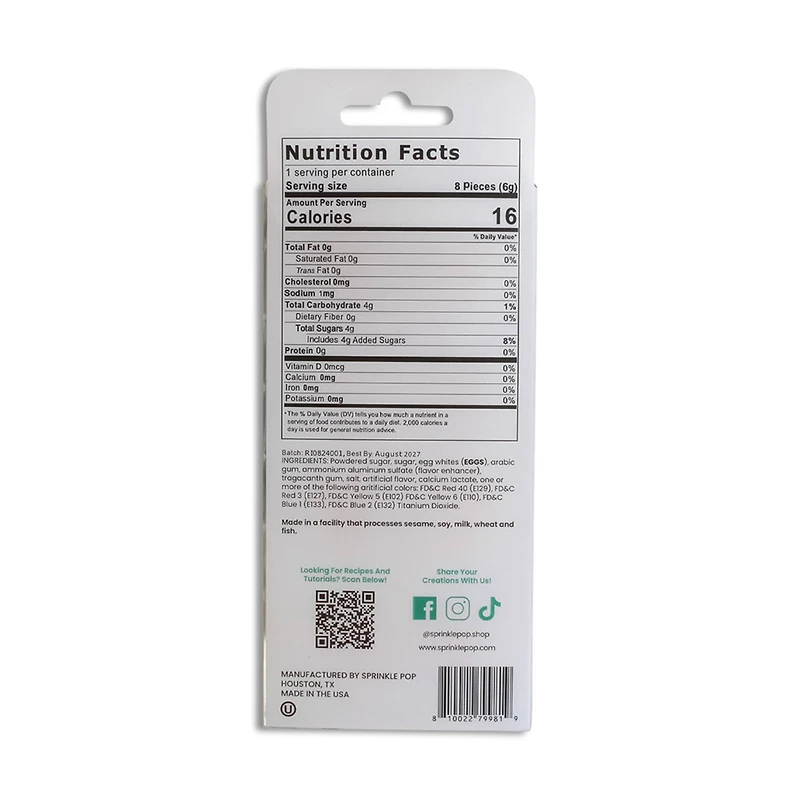 Sprinkle Pop Pumpkin Pies Icing Decorations