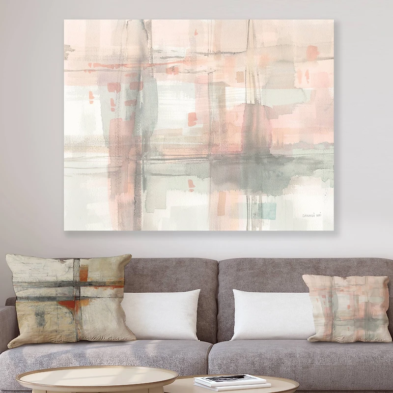 Designart - Intersect II Grey