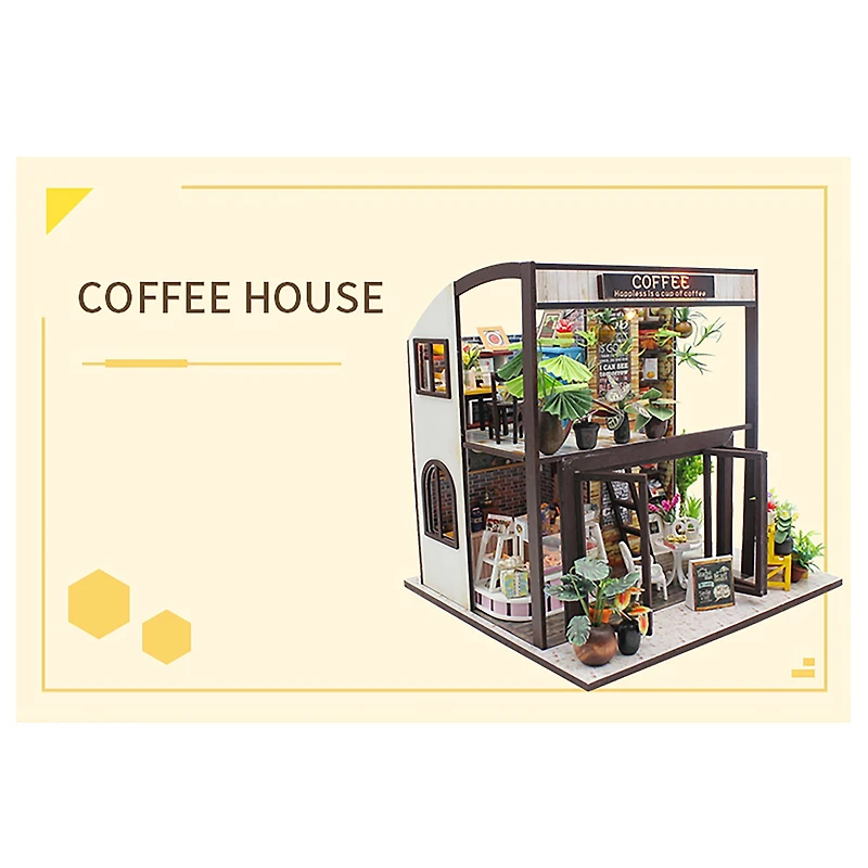 Sparkly Selections Coffee House DIY Miniature Kit