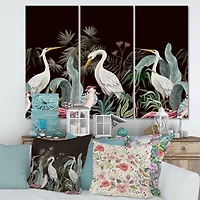 Designart - Chinoiserie With Birds and Peonies III