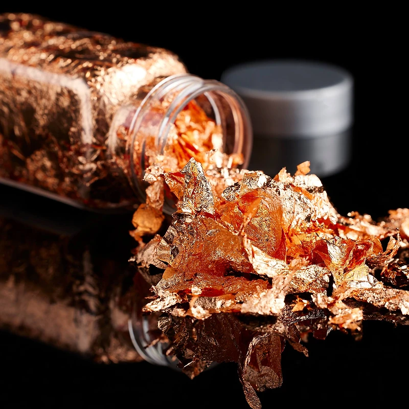 Specialty Glitter Copper Foil Flakes by Recollections™