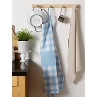 DII® White & Light Blue Chef Apron