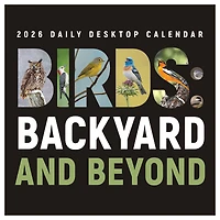 2026 Birds: Backyard & Beyond Daily Desktop Calendar