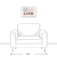 Land that I Love Canvas Wall Art