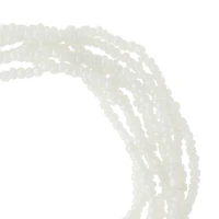 12 Pack: Shiny White Glass Seed Beads, 6/0 by Bead Landing™