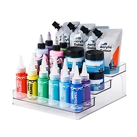 Clear 3-Tier Storage Shelf Organizer by Simply Tidy®