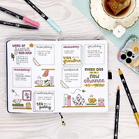 Tombow Teatime Dual Brush Pen Set