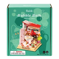 Rolife® Bubble Bath DIY Miniature Kit
