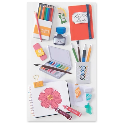 12 Pack: Drawing Dimensional Stickers by Recollections™