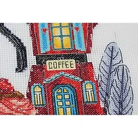 Abris Art Coffee House Counted Cross Stitch Kit