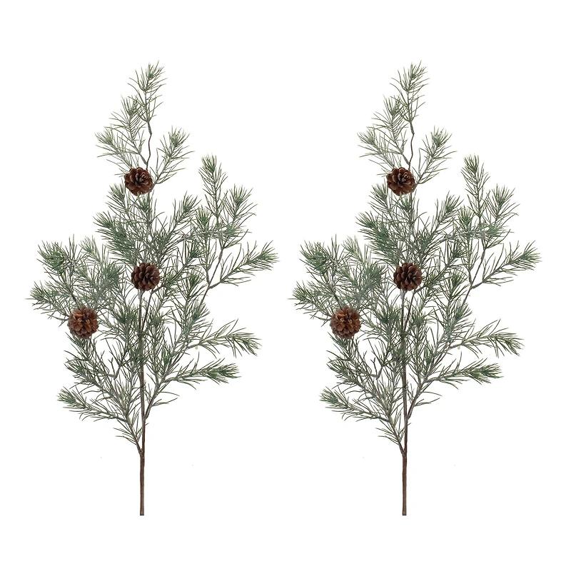 3ft. Pine Spray with Pinecones, 2ct.