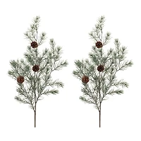 3ft. Pine Spray with Pinecones, 2ct.