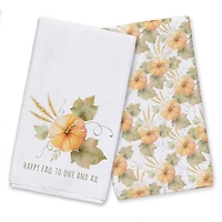 Happy Fall To One & All Tea Towel Set