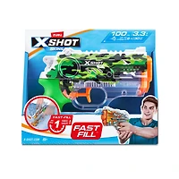 Assorted Zuru X-SHOT Fast Fill Skins Nano Water Blaster, 1pc.