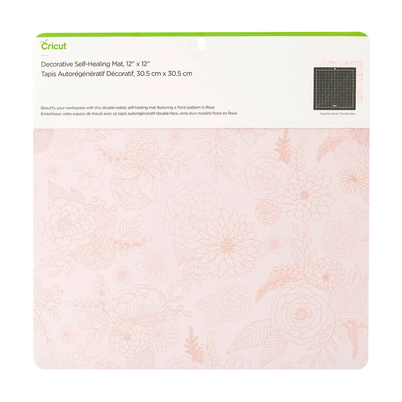 Cricut® Decorative Rose Self Healing Mat, 12" x 12"