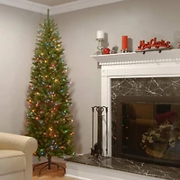 ft. Pre-lit Kingswood Fir Pencil Artificial Christmas Tree