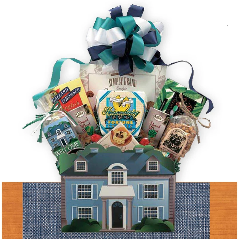 Welcome Home Deluxe Snack Gift Basket