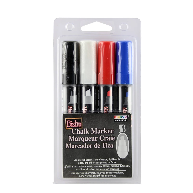 Marvy® Uchida Bistro Chisel Tip Chalk Marker Set