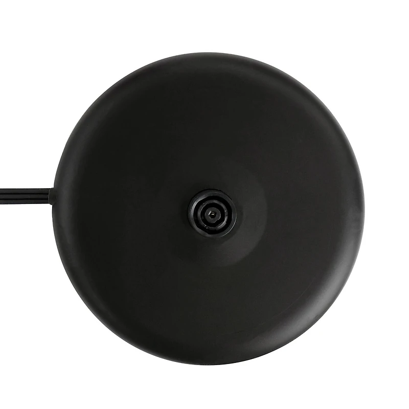 MegaChef 1.7L Red Cordless Half Round Electric Stainless Steel Tea Kettle