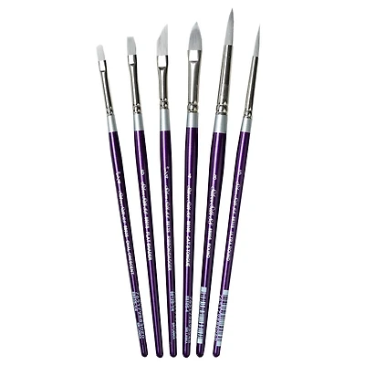 Silver Brush Limited Silver Silk 88® 6 Piece Creative Brush Set