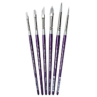 Silver Brush Limited Silver Silk 88® 6 Piece Creative Brush Set