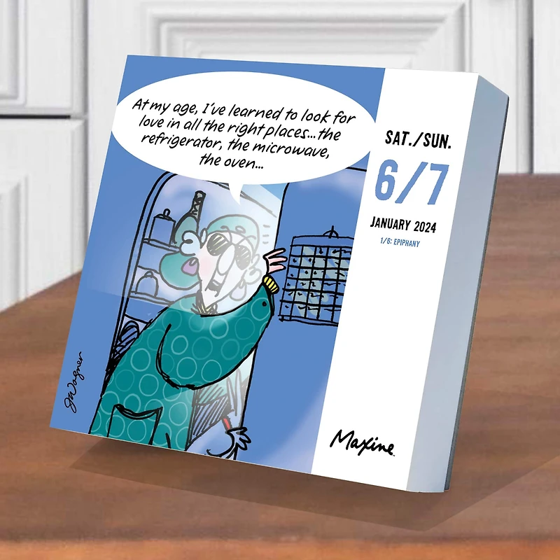 TF Publishing 2024 Maxine Daily Desktop Calendar