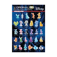 3D Crystal Puzzle - Disney Tinker Bell (Purple): 43 Pcs