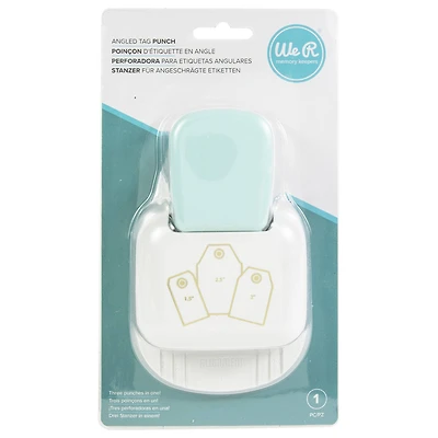We R Memory Keepers® 3-in-1 Angled Tag Punch