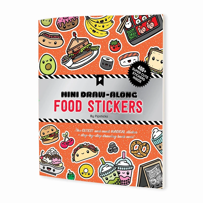 Pipsticks® Mini Draw-Along Food Stickers