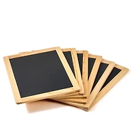 Plaid® 8.5" x 10.5" Wood Chalkboards, 6ct.