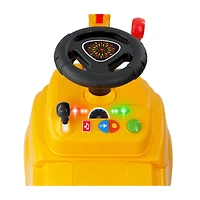 Kiddieland Lights N' Sounds Activity Crane Truck Ride-On Toy