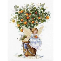 MP Studia Orange Fairy Cross Stitch Kit