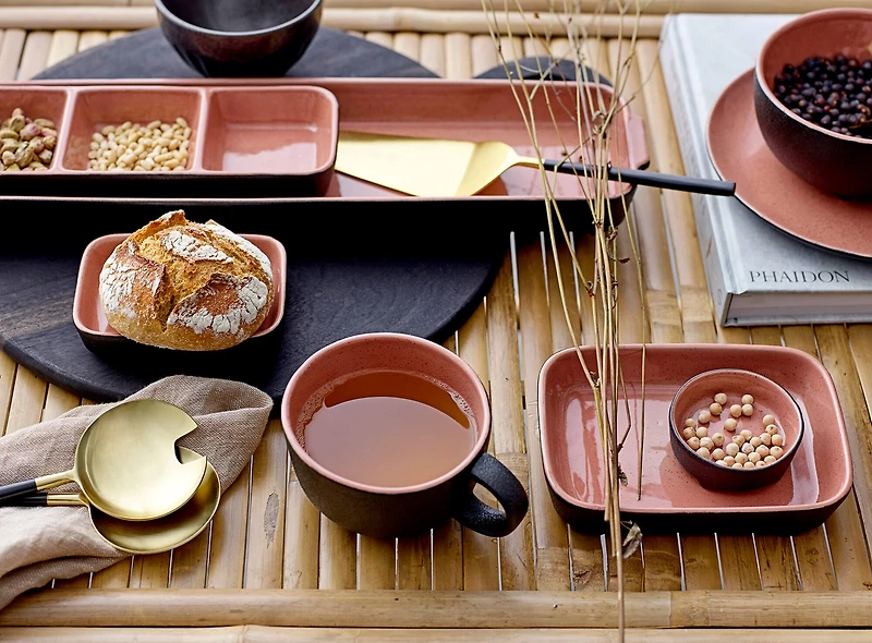 Hello Honey® 19" Black Acacia Wood Tray/Cutting Board