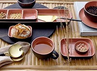 Hello Honey® 19" Black Acacia Wood Tray/Cutting Board