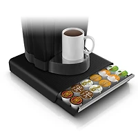 Mind Reader Black Single Serve Coffee Pod Coffee Station & Pod Capsule Storage