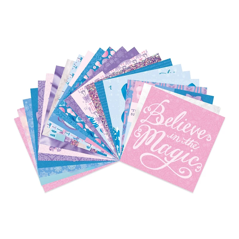 6" x 6" Frosted Fairytale Double-Sided Paper Pad, 24 Sheets by Recollections™